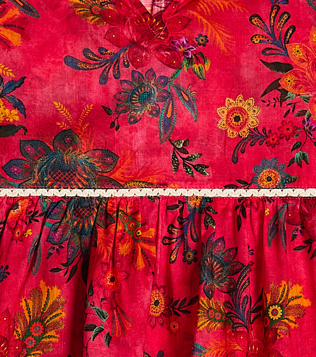 Ginger floral cotton dress | Zimmermann Kids
