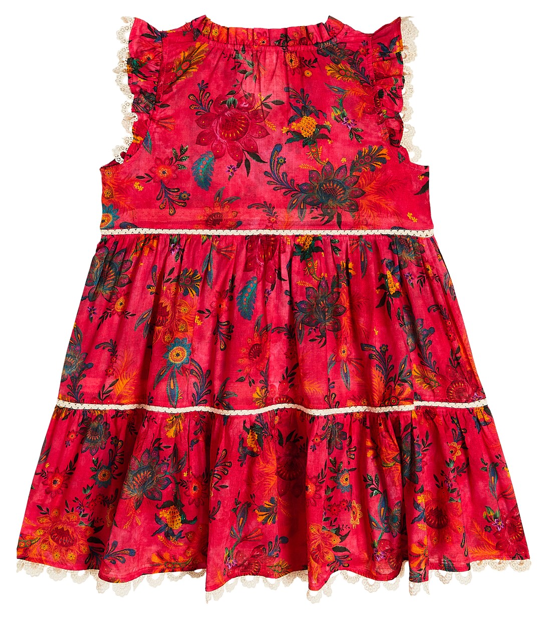 Ginger floral cotton dress | Zimmermann Kids