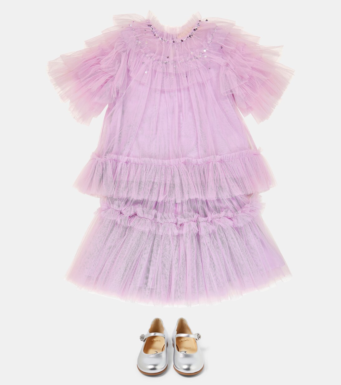 Embellished tulle top | Tutu Du Monde