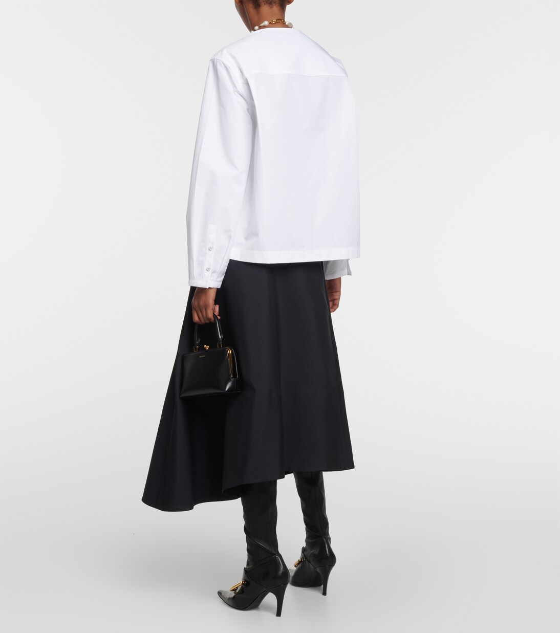 Top aus Baumwollpopeline | Jil Sander