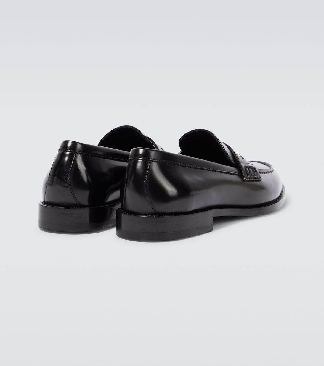 Perry leather penny loafers | Manolo Blahnik