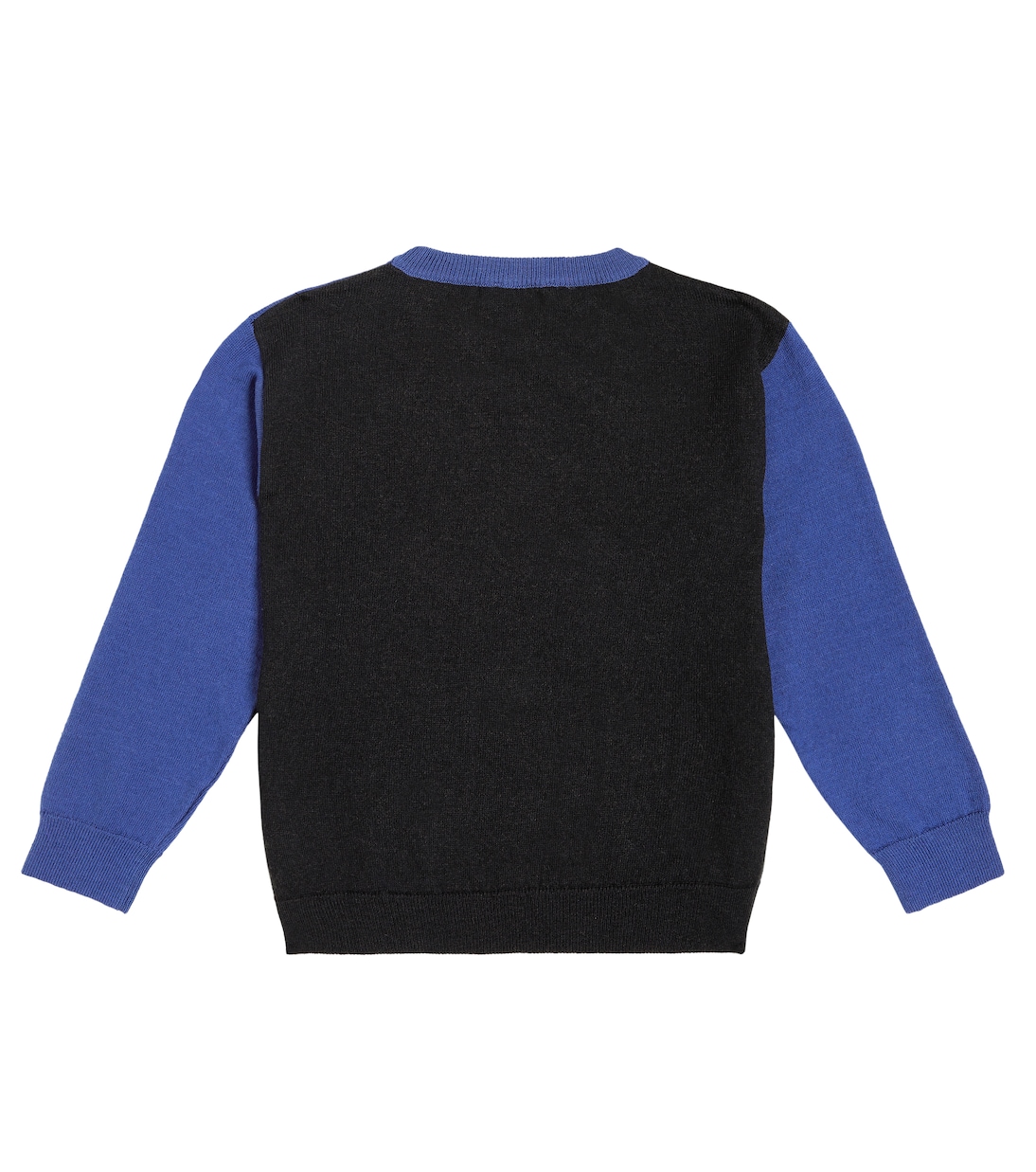 Logo cotton and wool sweater | Moschino Kids
