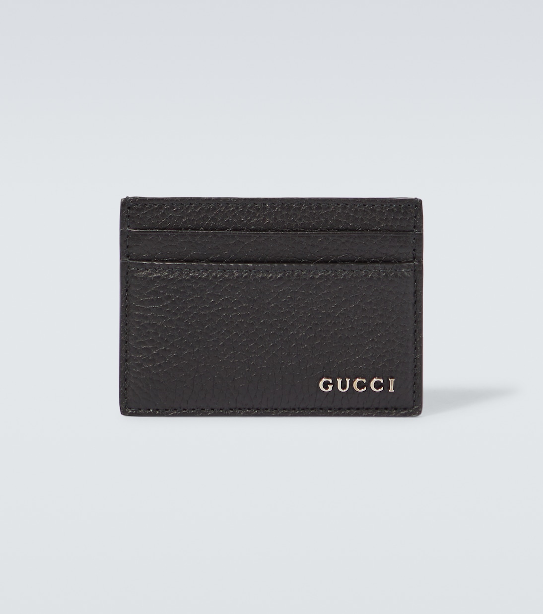 Logo leather card holder | Gucci