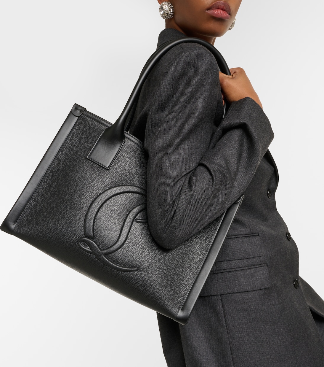 By My Side Large leather tote bag | Christian Louboutin