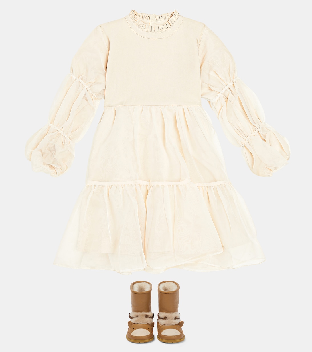 Valentien tiered dress | Donsje