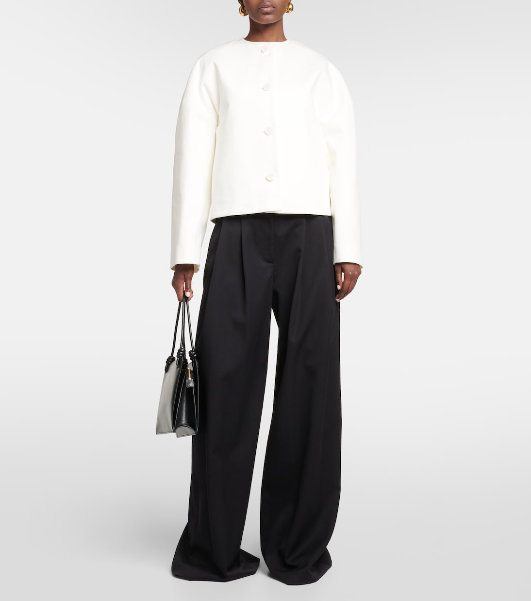 Dev cropped denim jacket | Fforme