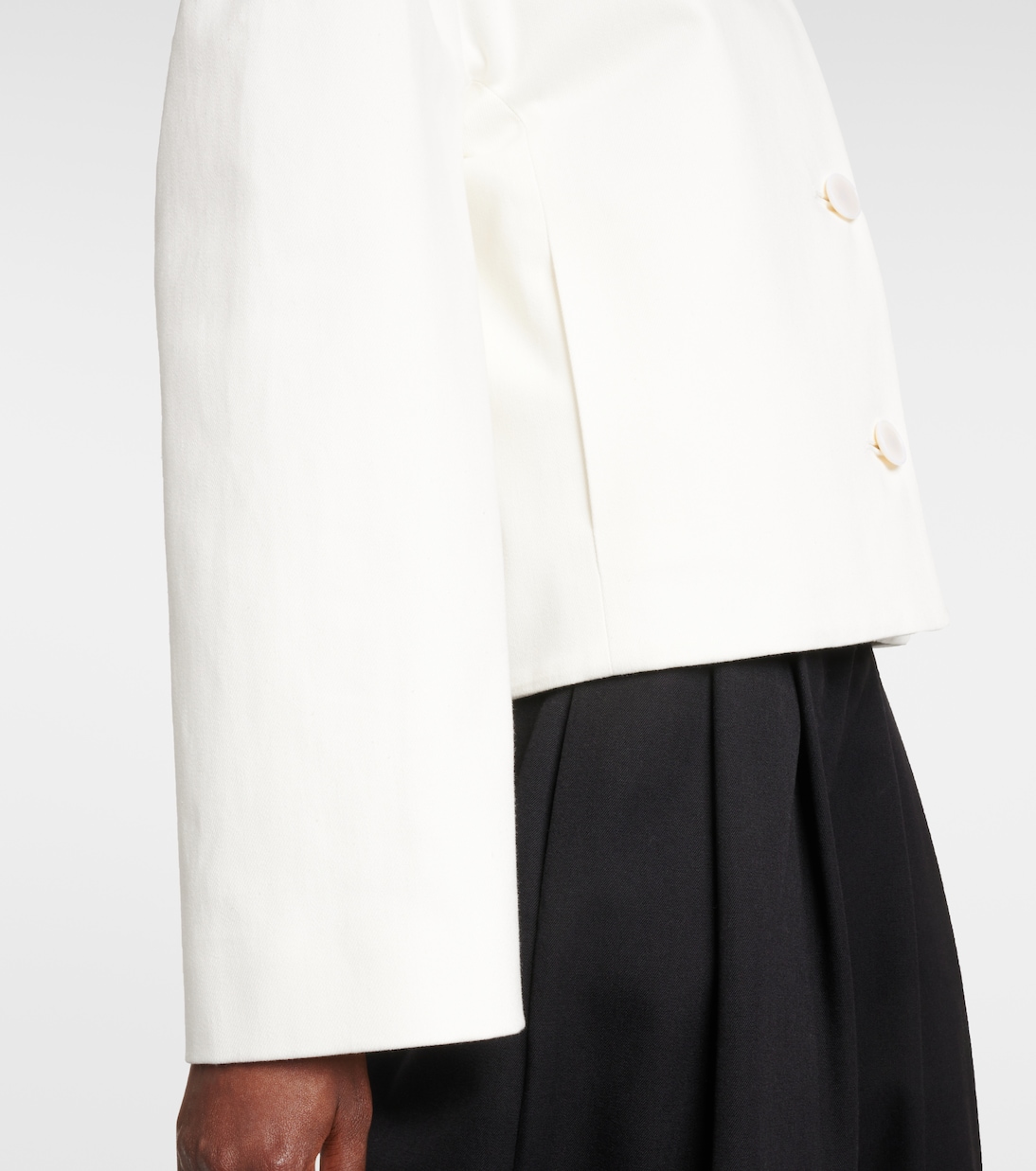 Dev cropped denim jacket | Fforme