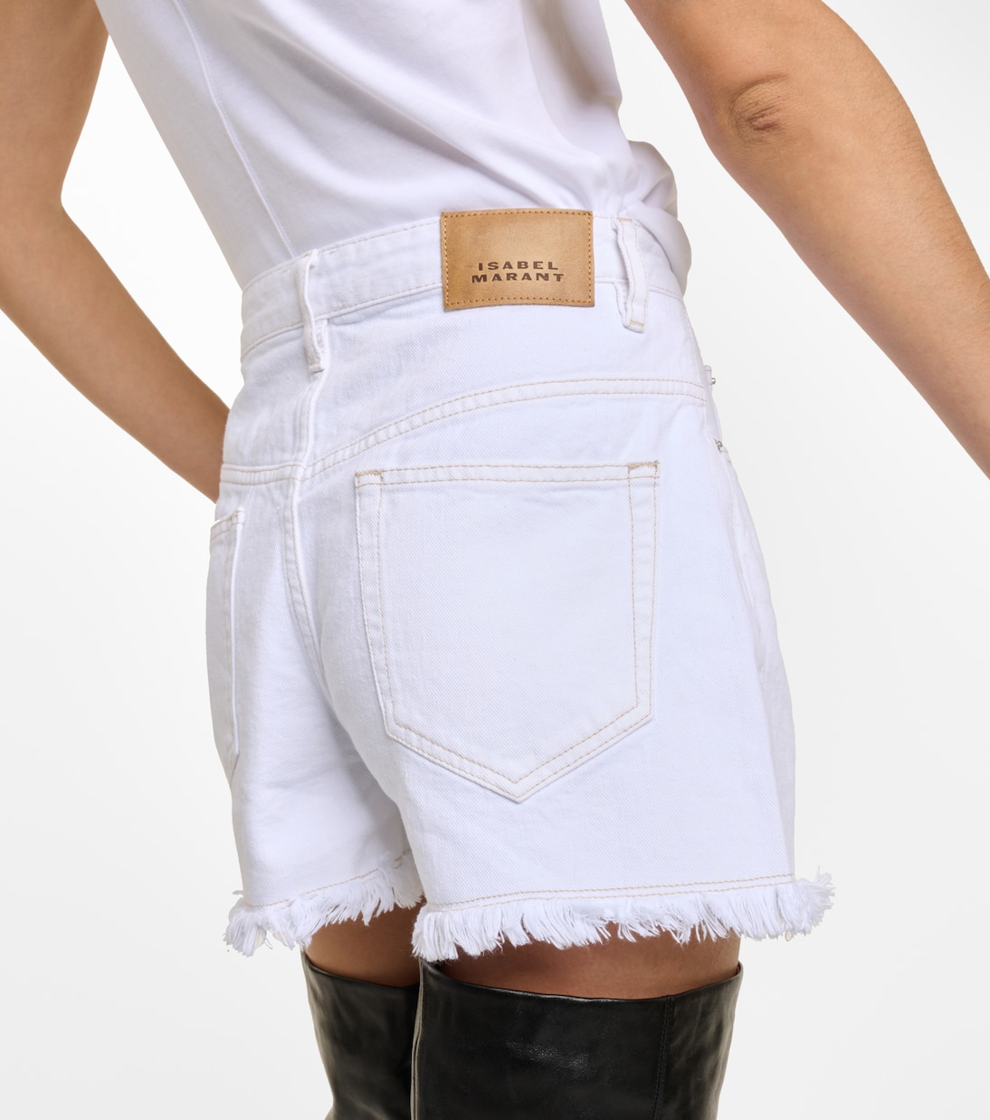 Mid-Rise Jeansshorts Lesia | Isabel Marant