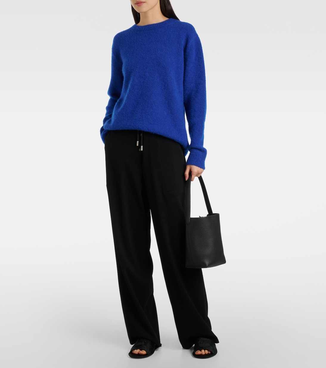 Slippers Frances aus Jacquard | The Row