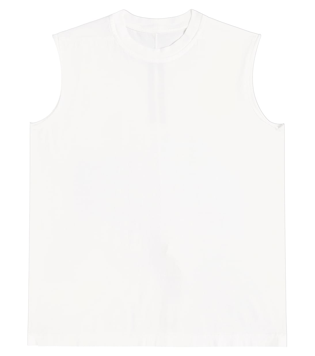 Tarp cotton jersey tank top | Rick Owens Kids