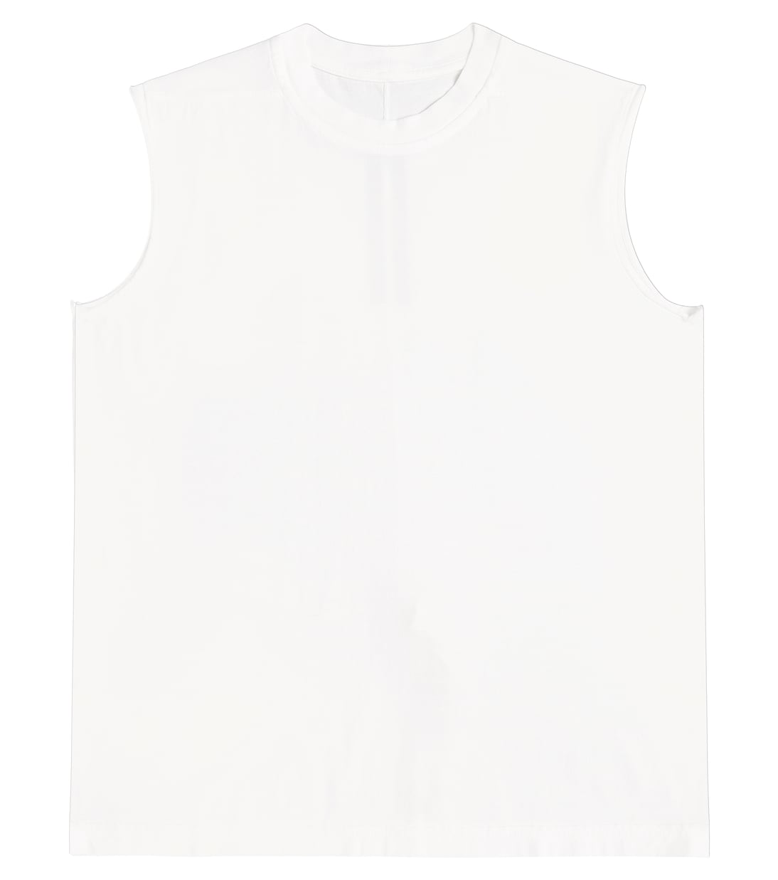 Tarp cotton jersey tank top | Rick Owens Kids