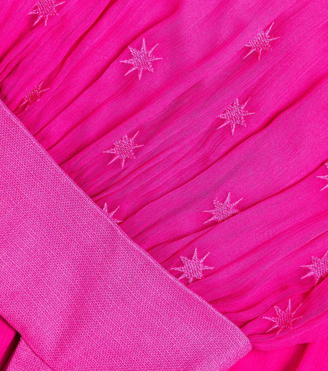 Embroidered silk dress | Chloé Kids