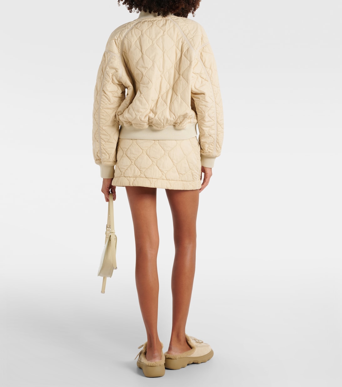 Gesteppte Oversize-Bomberjacke | Burberry