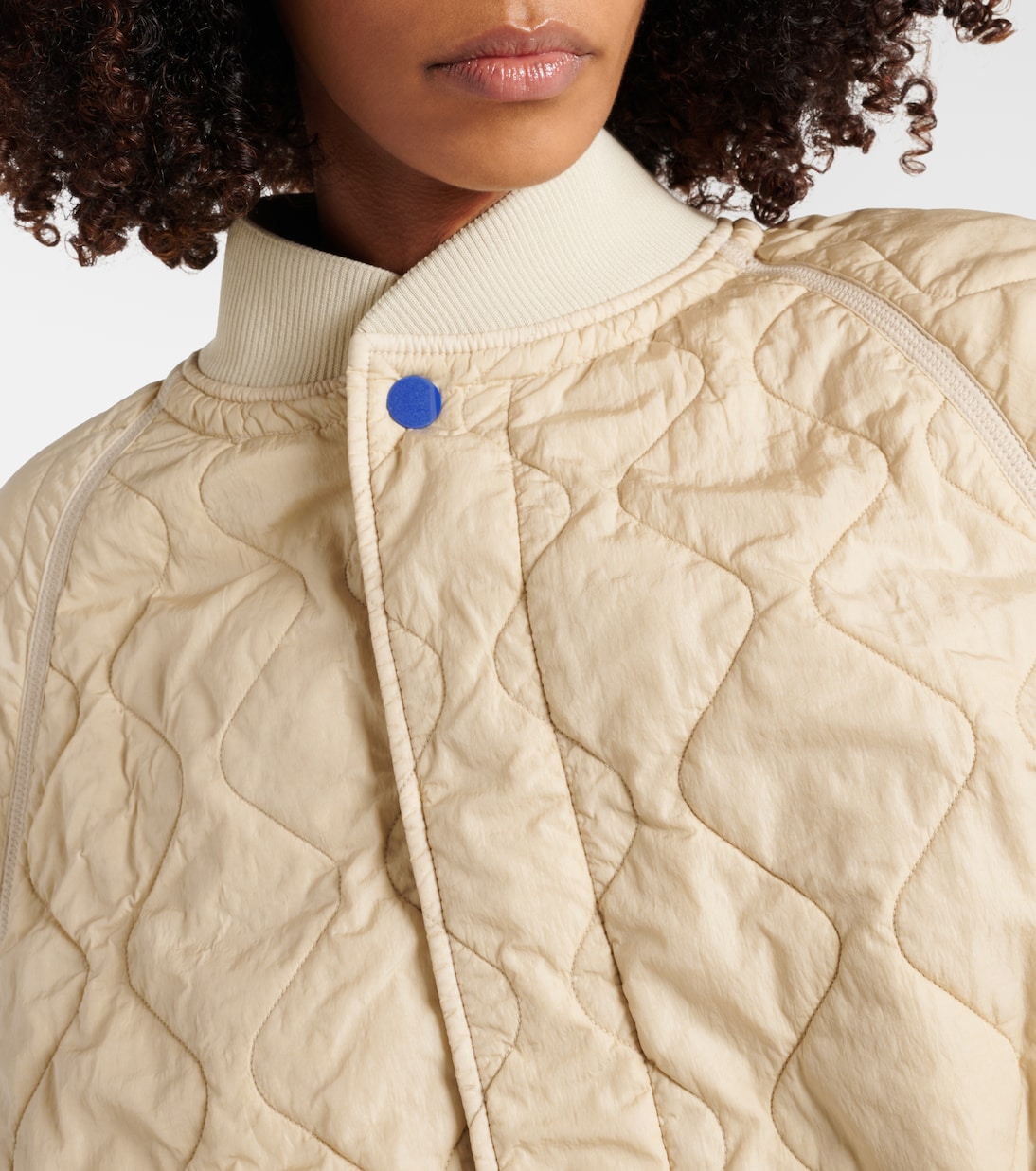 Gesteppte Oversize-Bomberjacke | Burberry