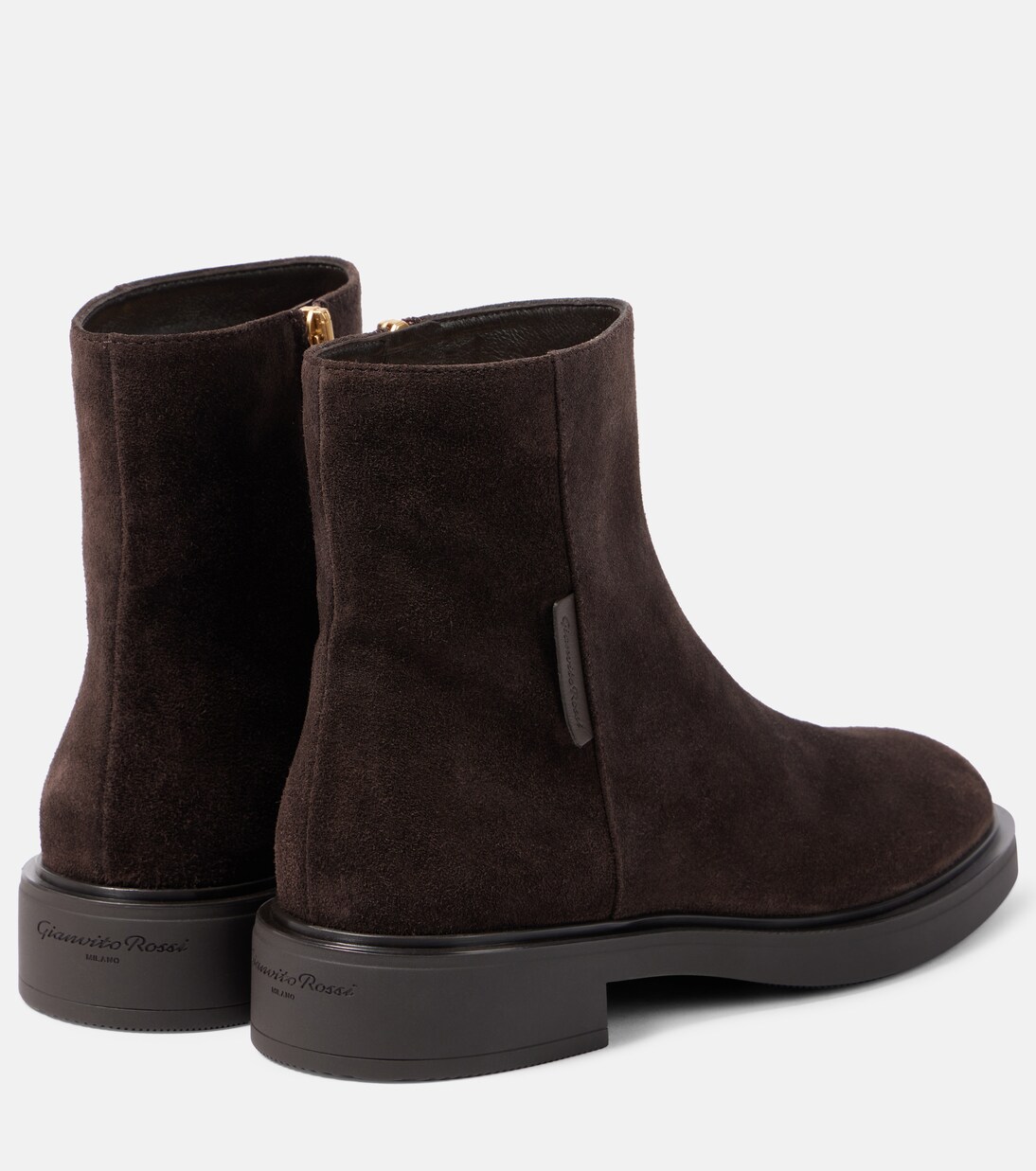 Lexington suede ankle boots | Gianvito Rossi