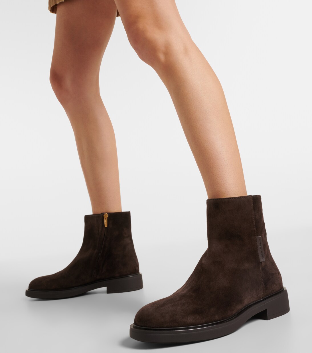 Lexington suede ankle boots | Gianvito Rossi