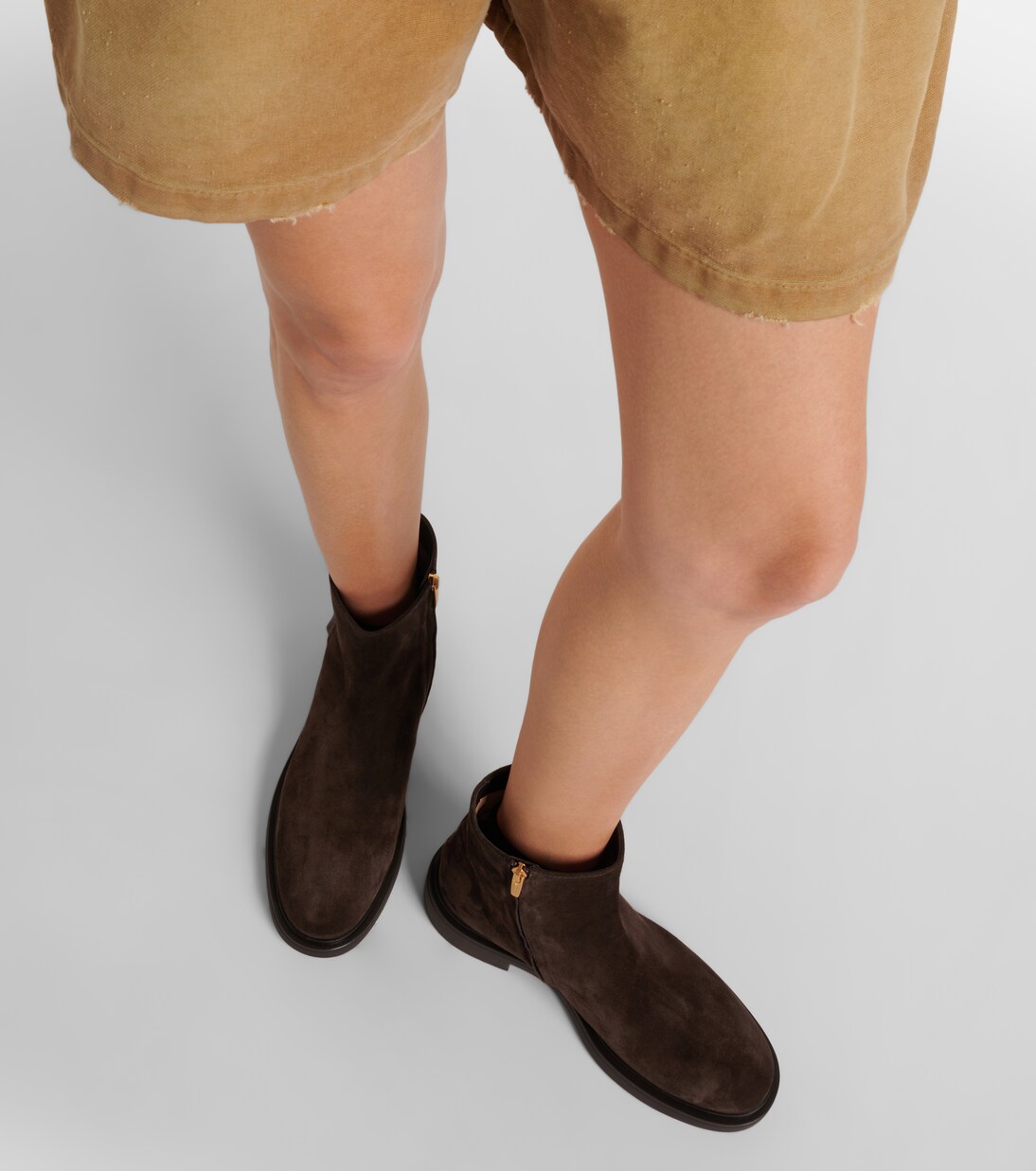 Lexington suede ankle boots | Gianvito Rossi