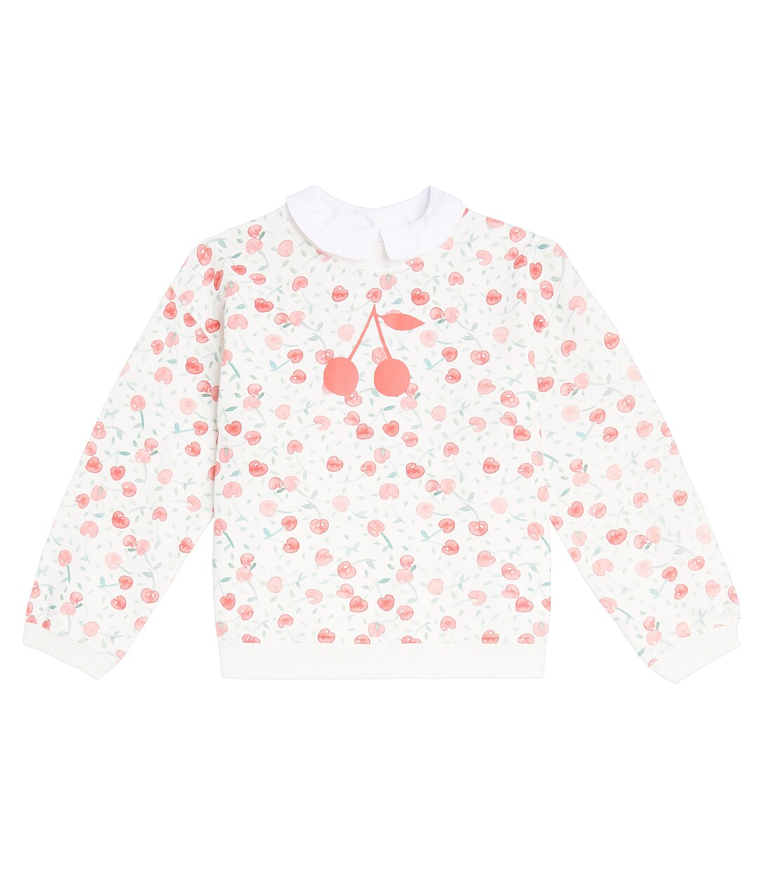 Claudine printed cotton sweatshirt | Bonpoint
