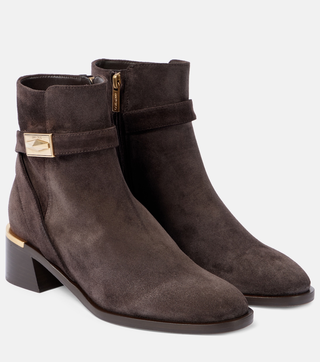 Ankle Boots Diantha 45 aus Veloursleder | Jimmy Choo