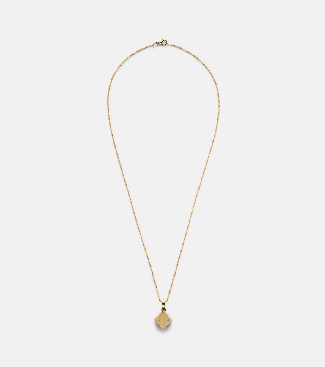 Halskette Spiga aus 18kt Gelbgold mit Diamanten | Marie Lichtenberg