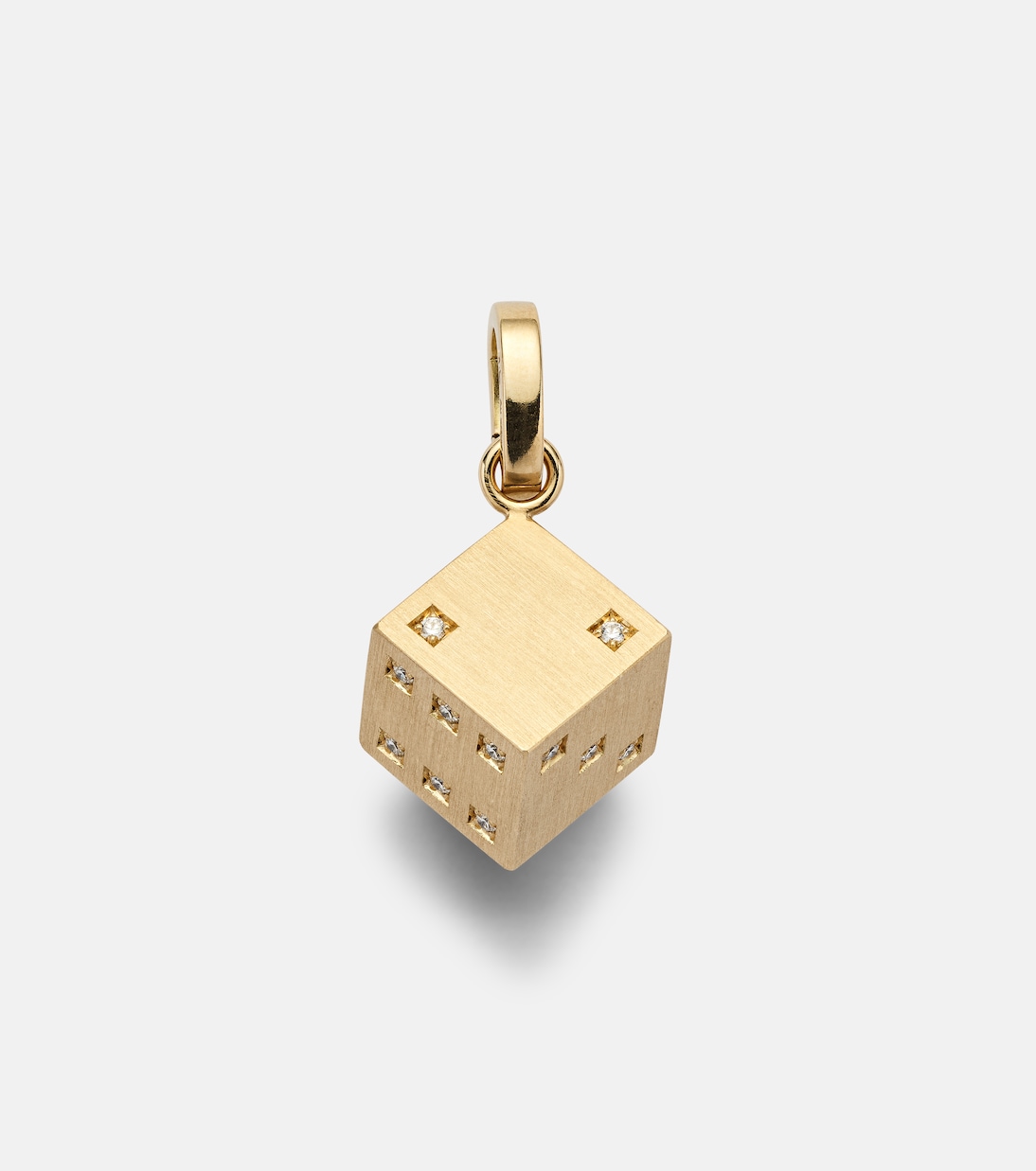Halskette Spiga aus 18kt Gelbgold mit Diamanten | Marie Lichtenberg