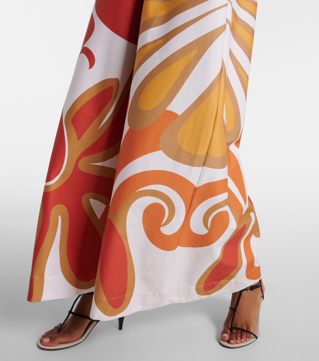 Robe longue Algae en coton mélangé | Adriana Degreas