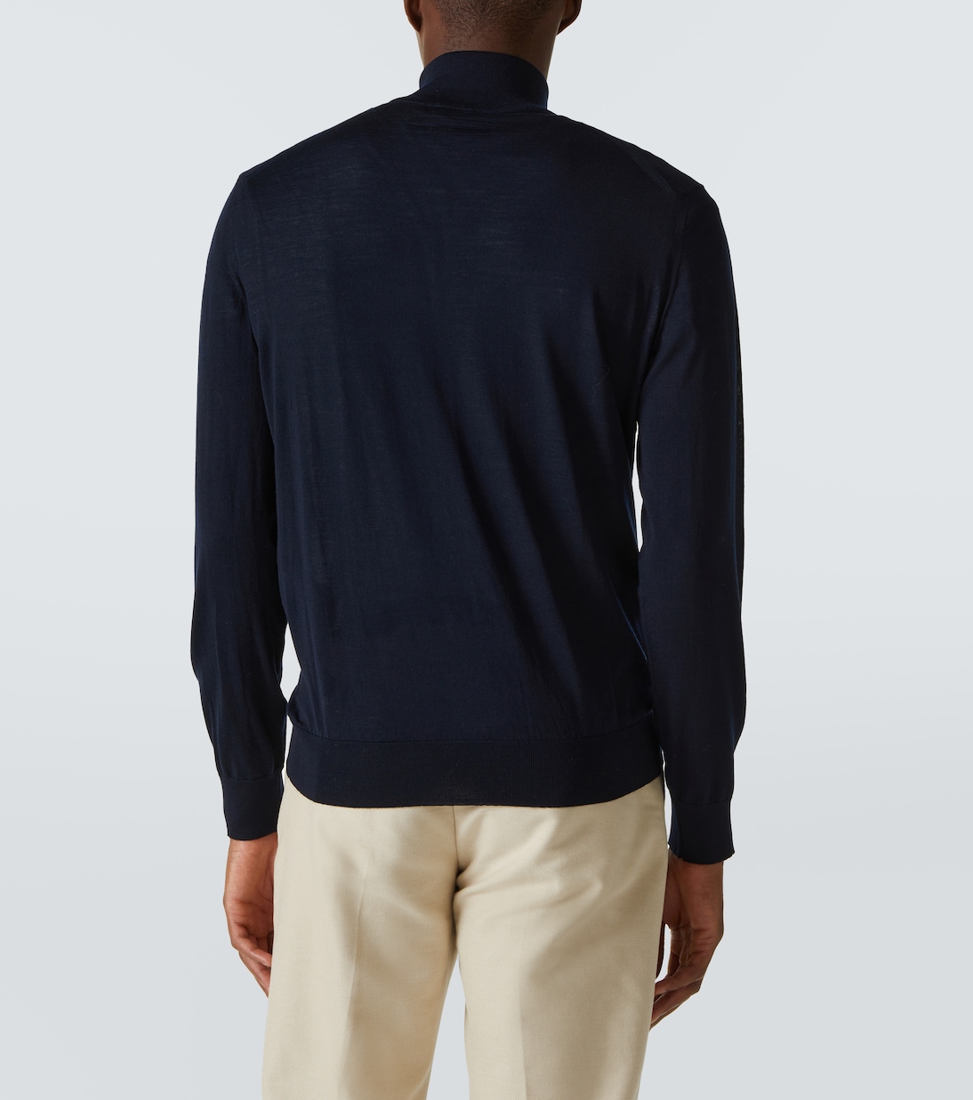 Pullover in lana con zip | Zegna
