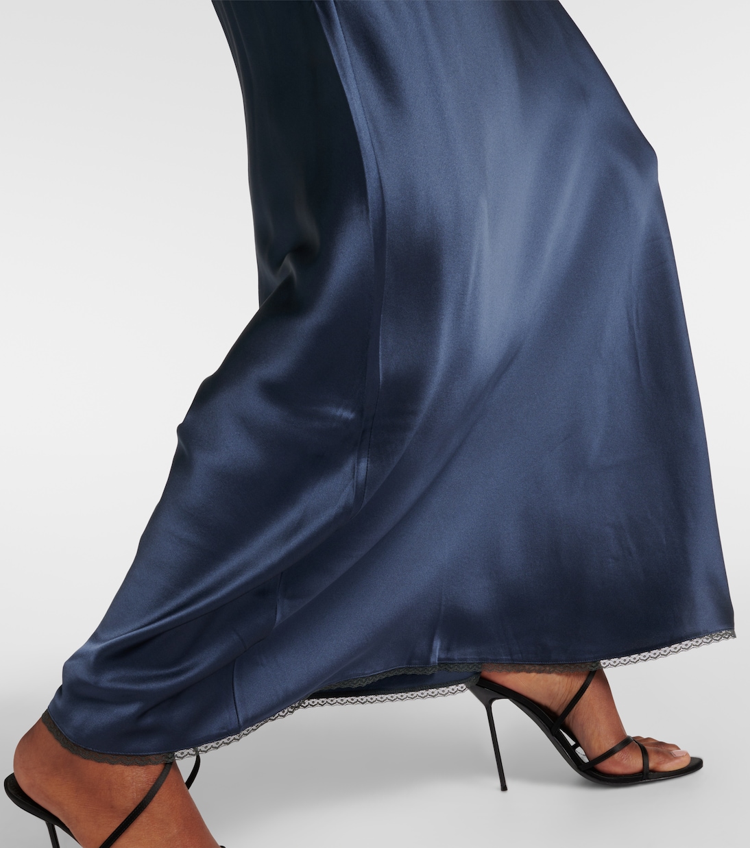 Aries silk maxi skirt | SIR