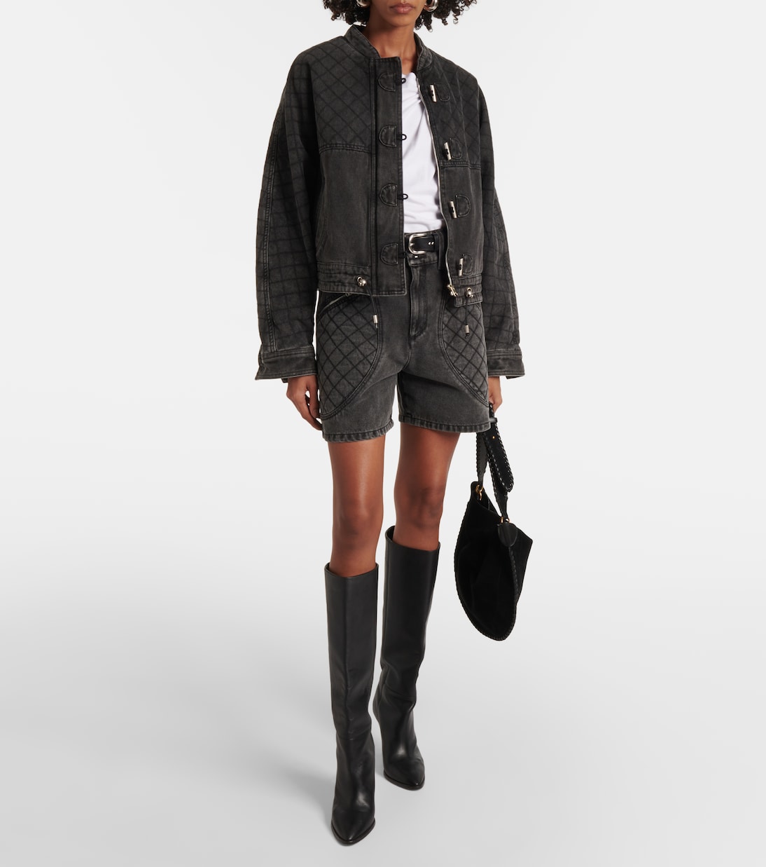 Celiany 퀼팅 데님 재킷 | Isabel Marant