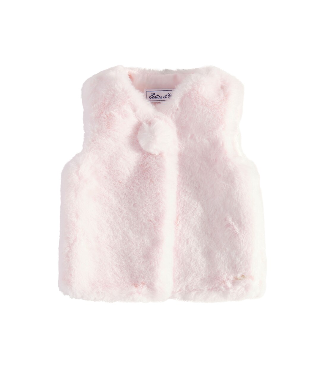 Baby faux fur vest | Tartine et Chocolat