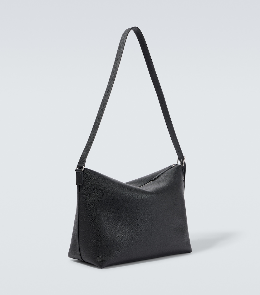 Credit Large leather messenger bag | Balenciaga