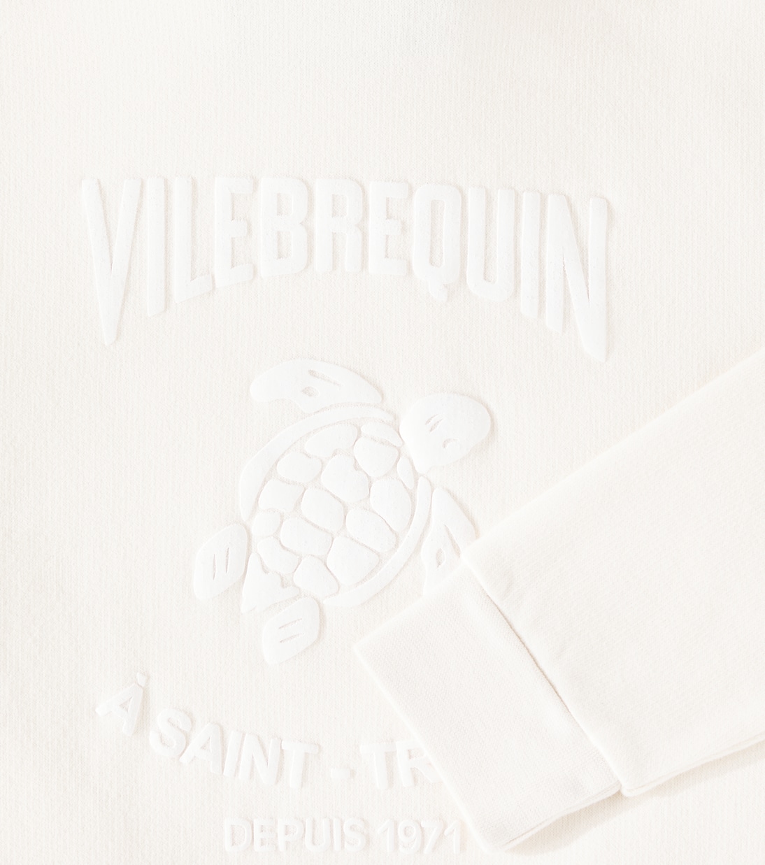 Logo cotton fleece hoodie | Vilebrequin Kids