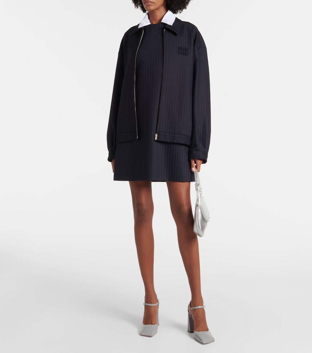 Escarpins Charlotte en cuir verni | Amina Muaddi