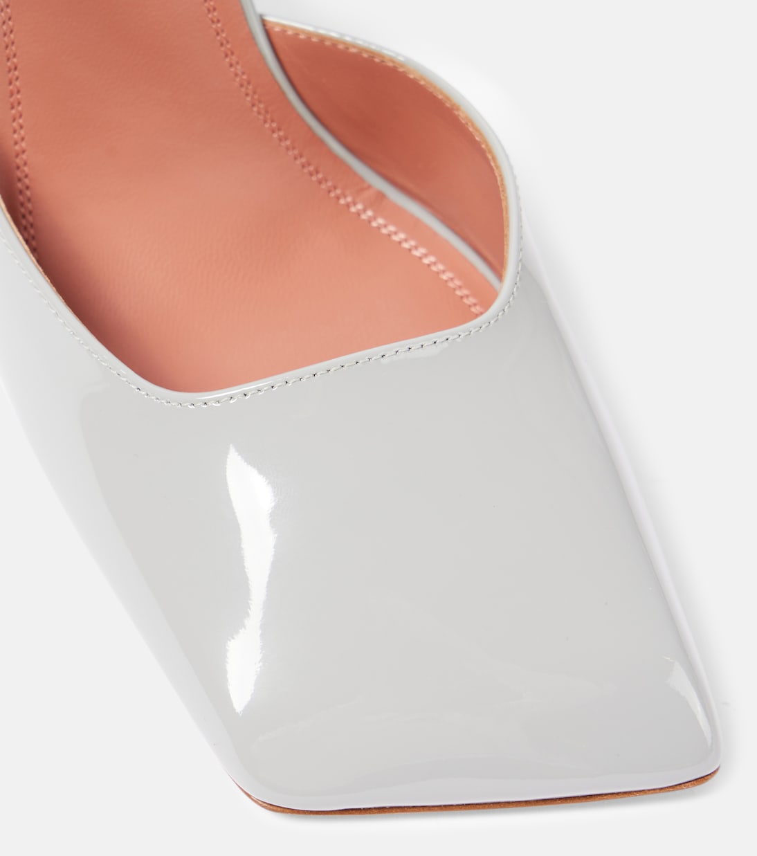 Escarpins Charlotte en cuir verni | Amina Muaddi