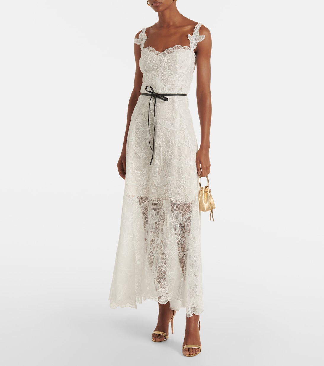 Robe aus Spitze | Oscar de la Renta