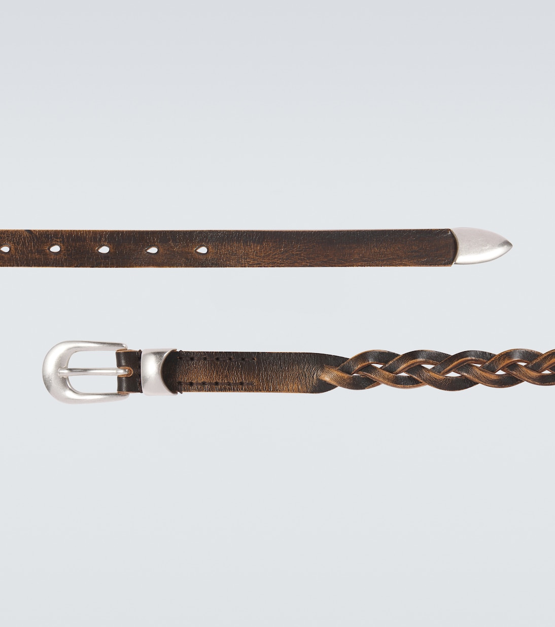 20mm braided leather belt | Our Legacy