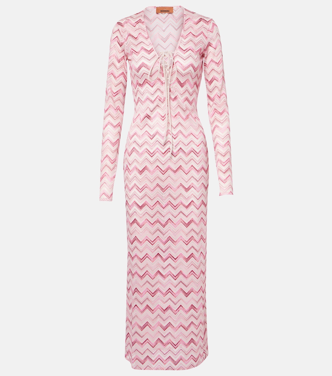 Lamé midi dress | Missoni