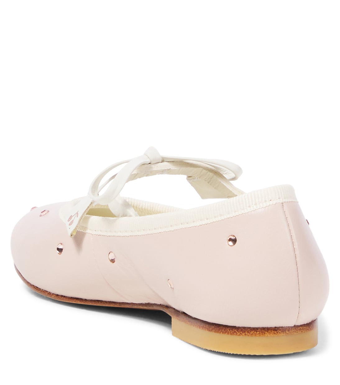 Eveline leather Mary Jane flats | Bonpoint