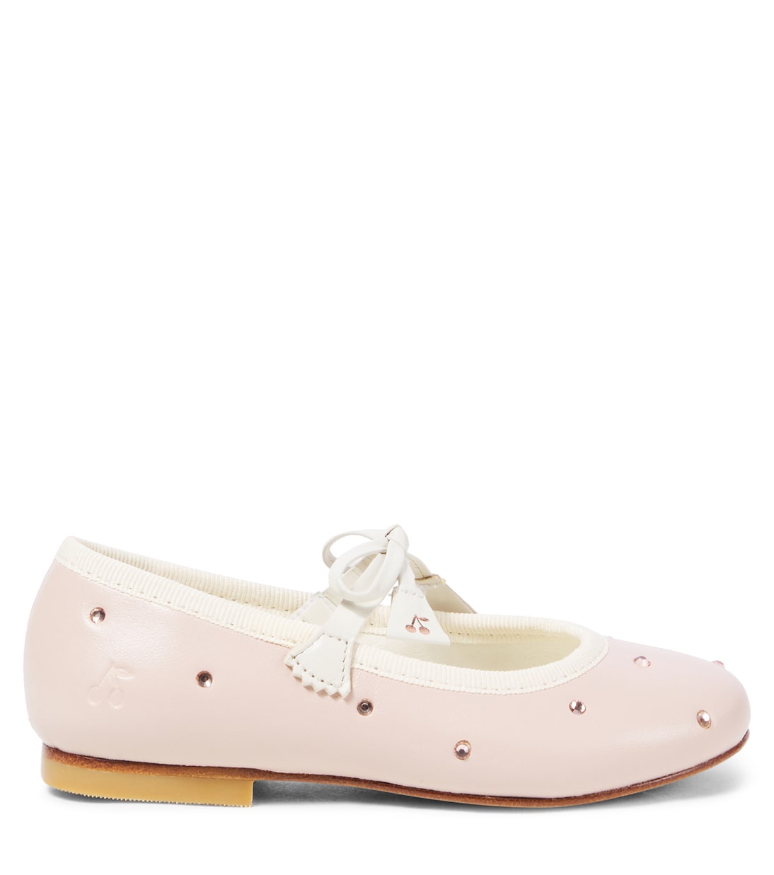 Eveline leather Mary Jane flats | Bonpoint