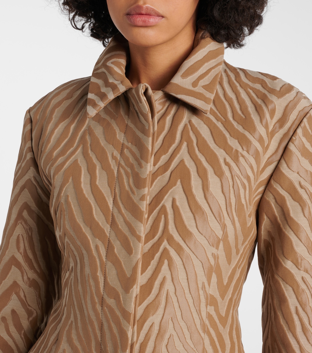 Mantel Mira aus Jacquard | Tove