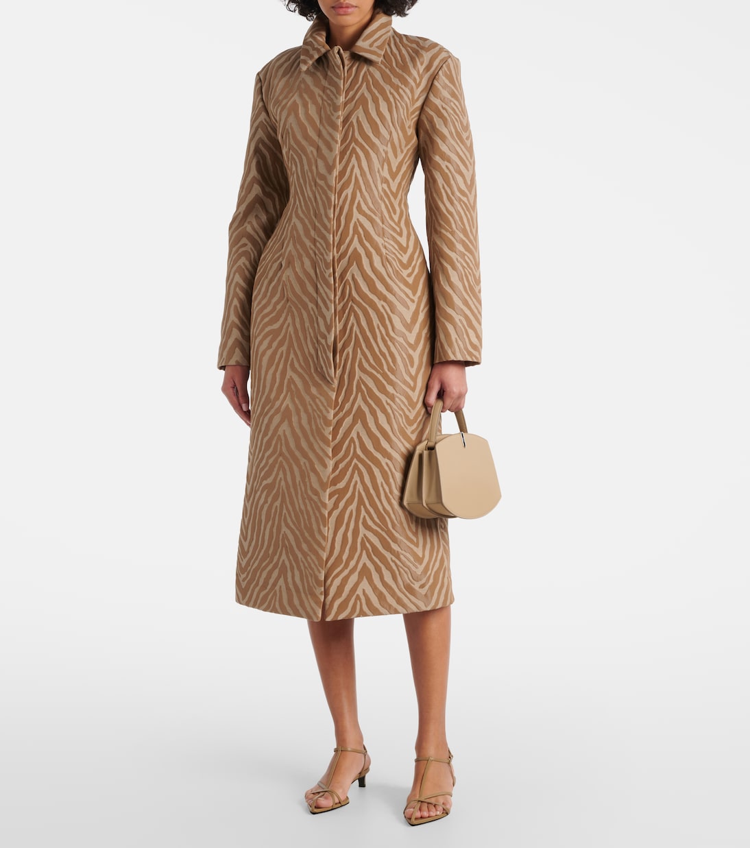 Mantel Mira aus Jacquard | Tove