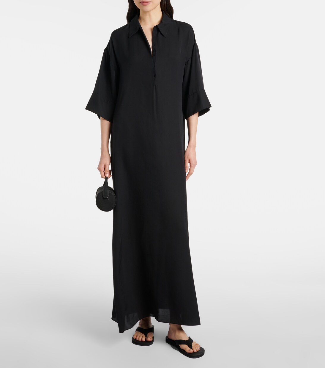 Hemdblusenkleid Eveline aus Seide | The Row