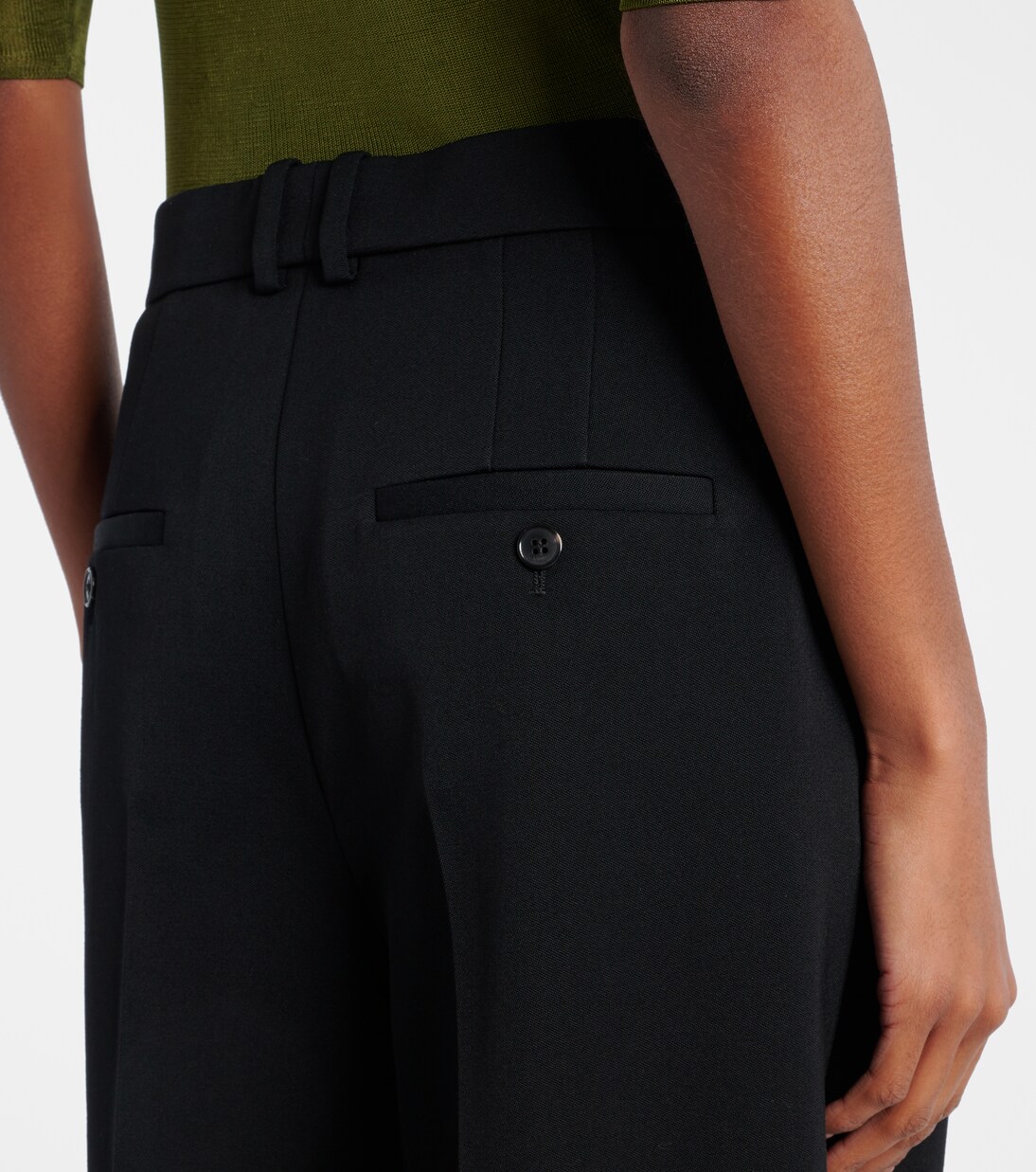 Bermuda-Shorts aus Wolle | Saint Laurent