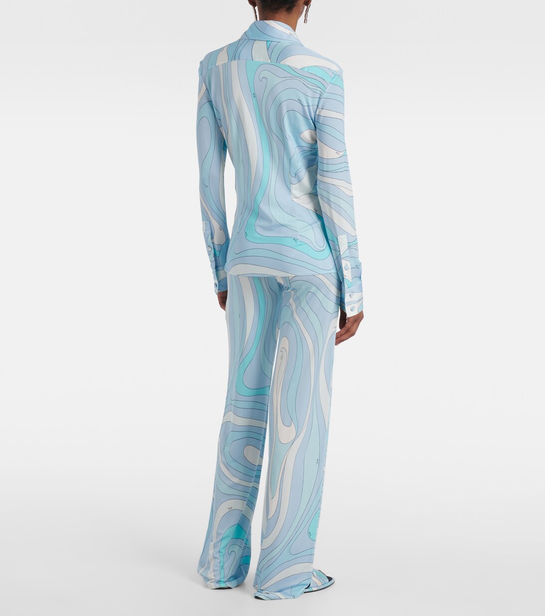 Hemd Marmo aus Satin | Pucci