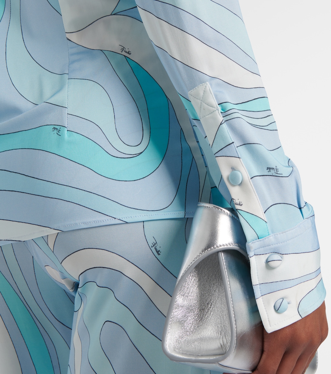 Hemd Marmo aus Satin | Pucci