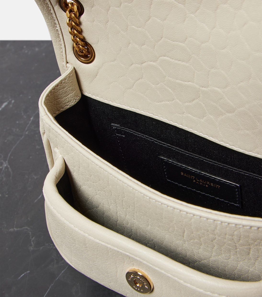 Sac Niki Mini en cuir | Saint Laurent