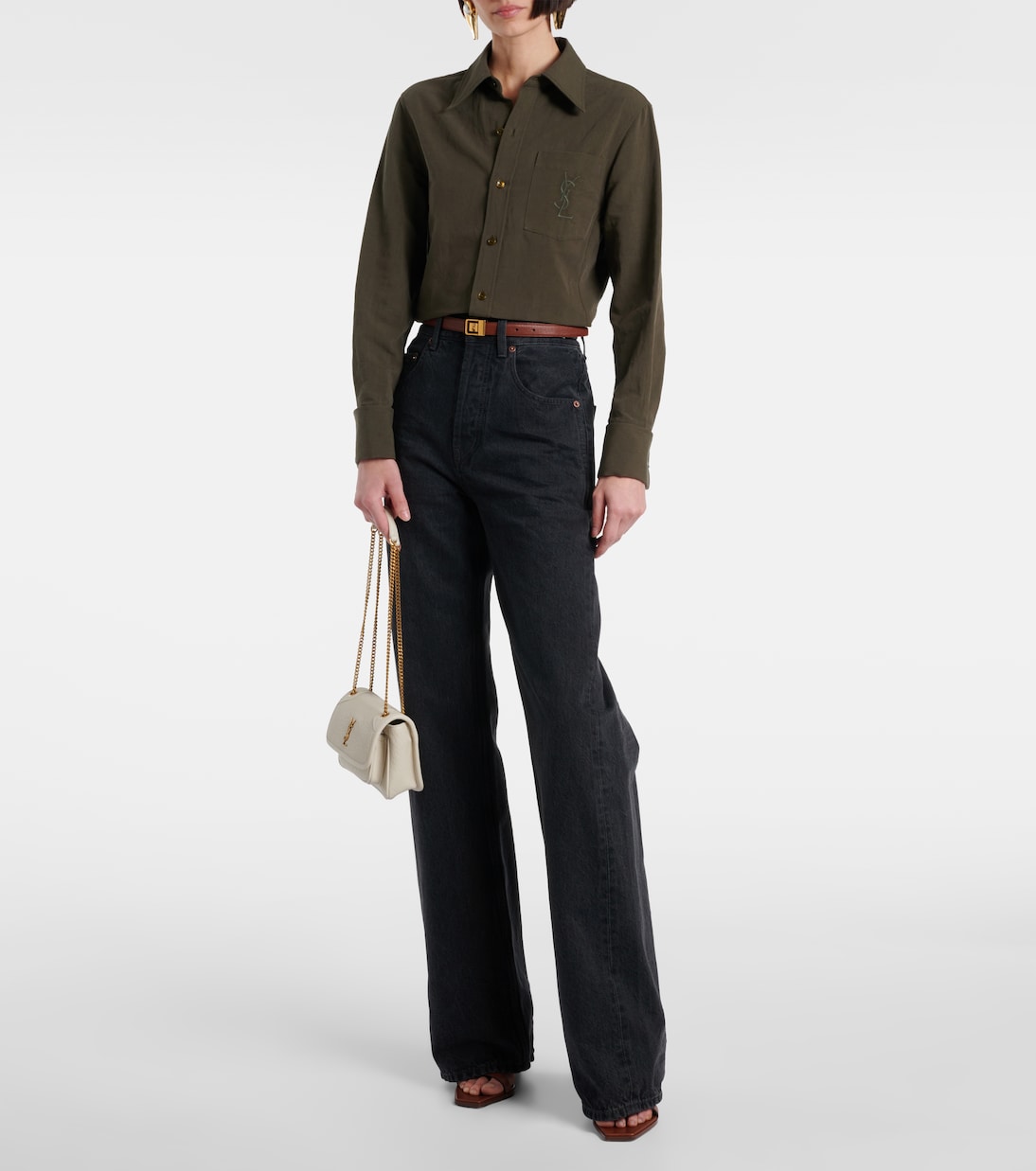 Sac Niki Mini en cuir | Saint Laurent