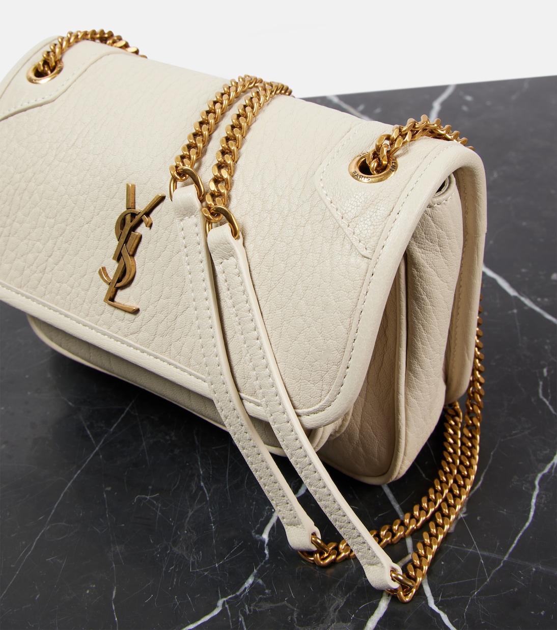 Sac Niki Mini en cuir | Saint Laurent
