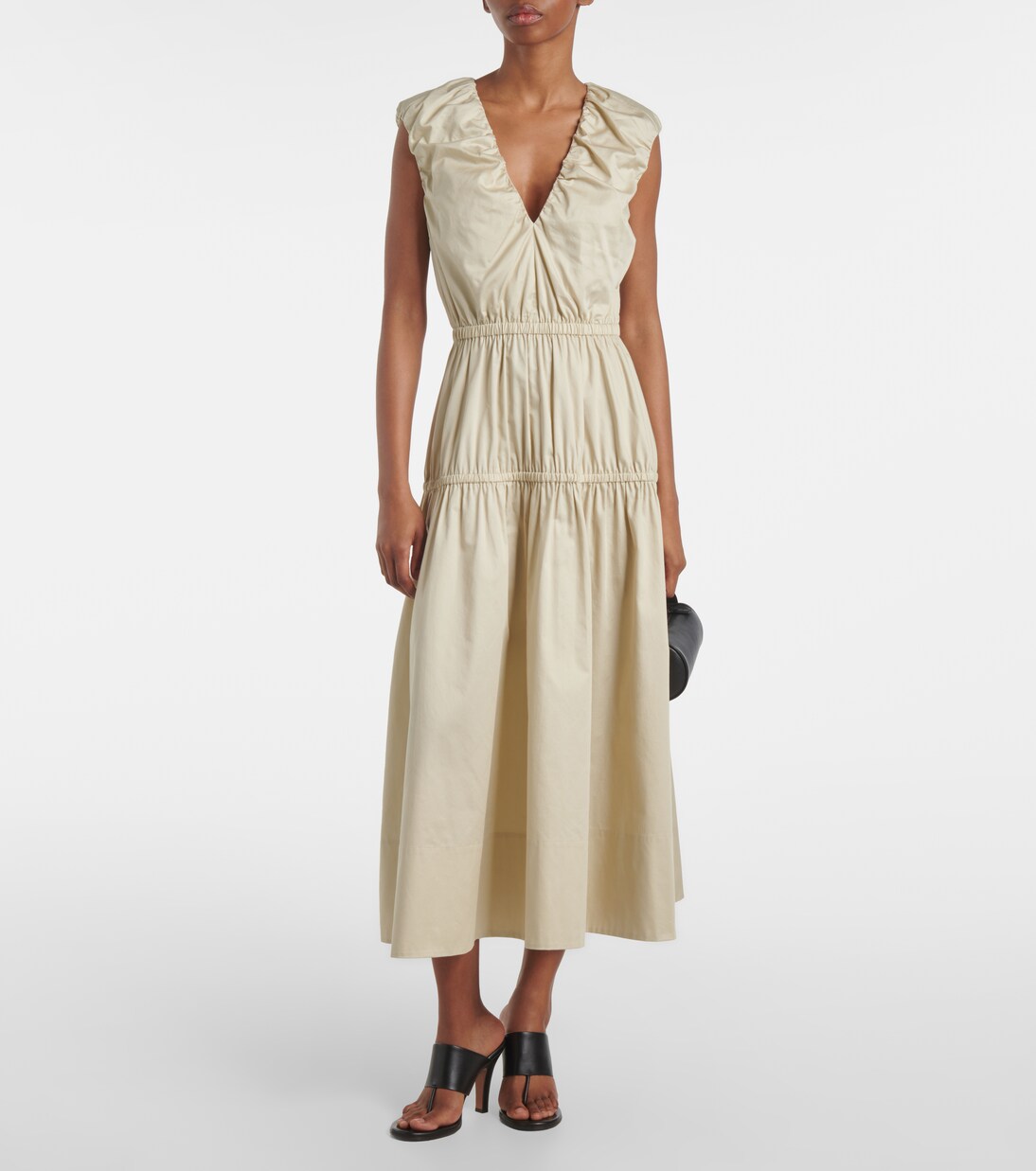 Cotton midi dress | Joseph