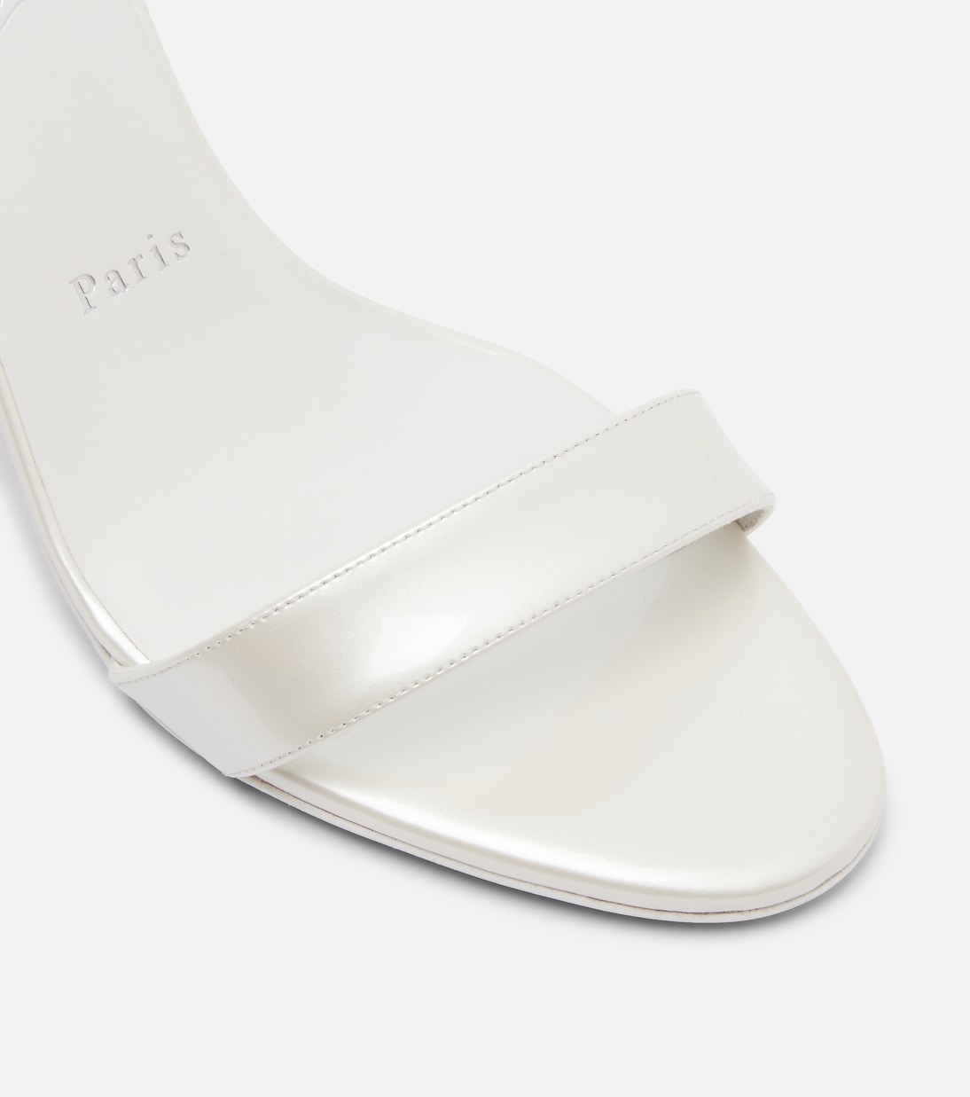 Miss Z 80 patent leather sandals | Christian Louboutin